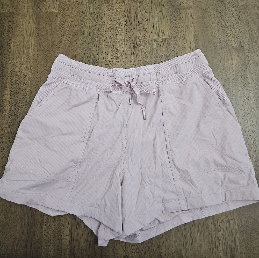 Lululemon Athletica Light Pink Athletic Shorts